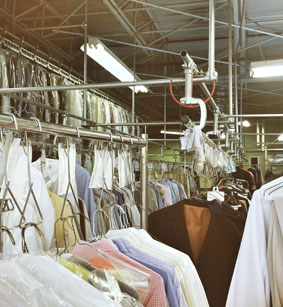 professional image dry cleaning service